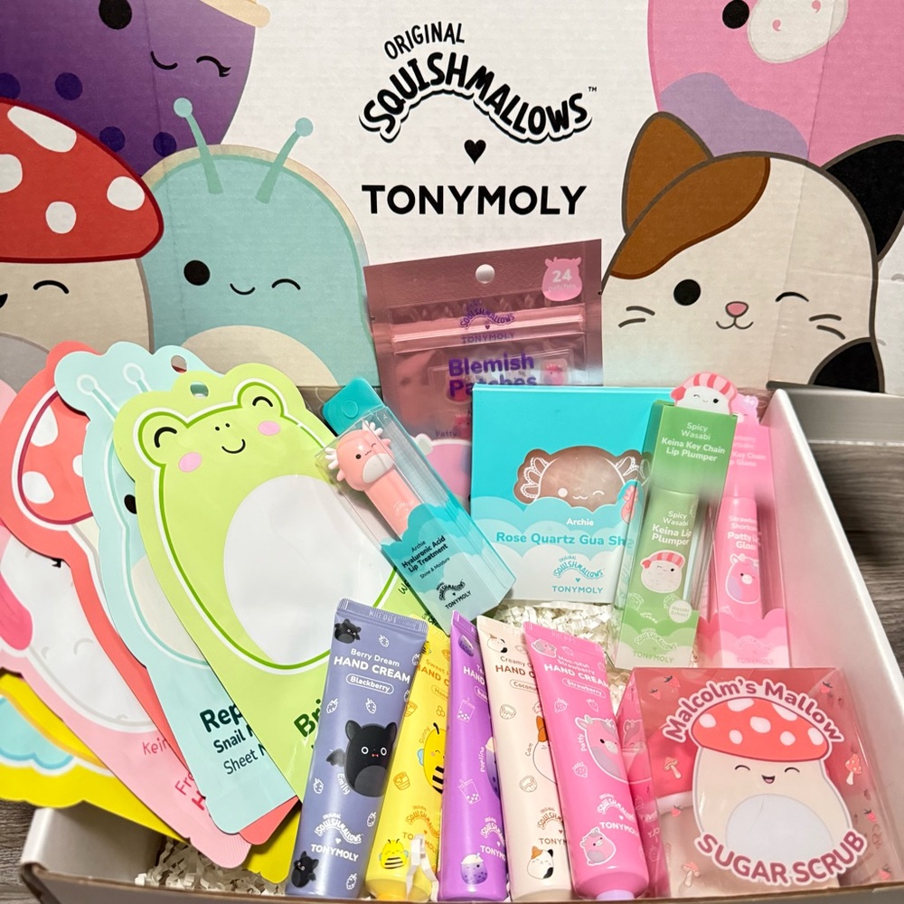 Squishmallows x TONYMOLY Bundle Set 16 pieces